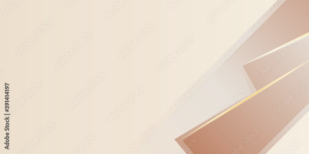 Abstract soft brown color background with gold lines Abstract soft brown color background with gold lines