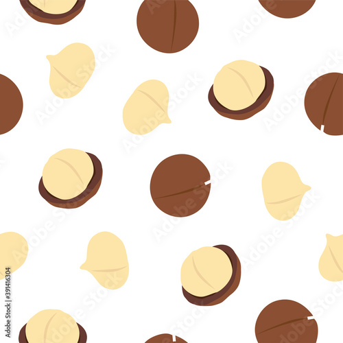 Macadamia nut. Cosmetic and medical plant. 