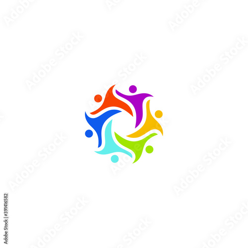 logo family icon templet vector icon © supar