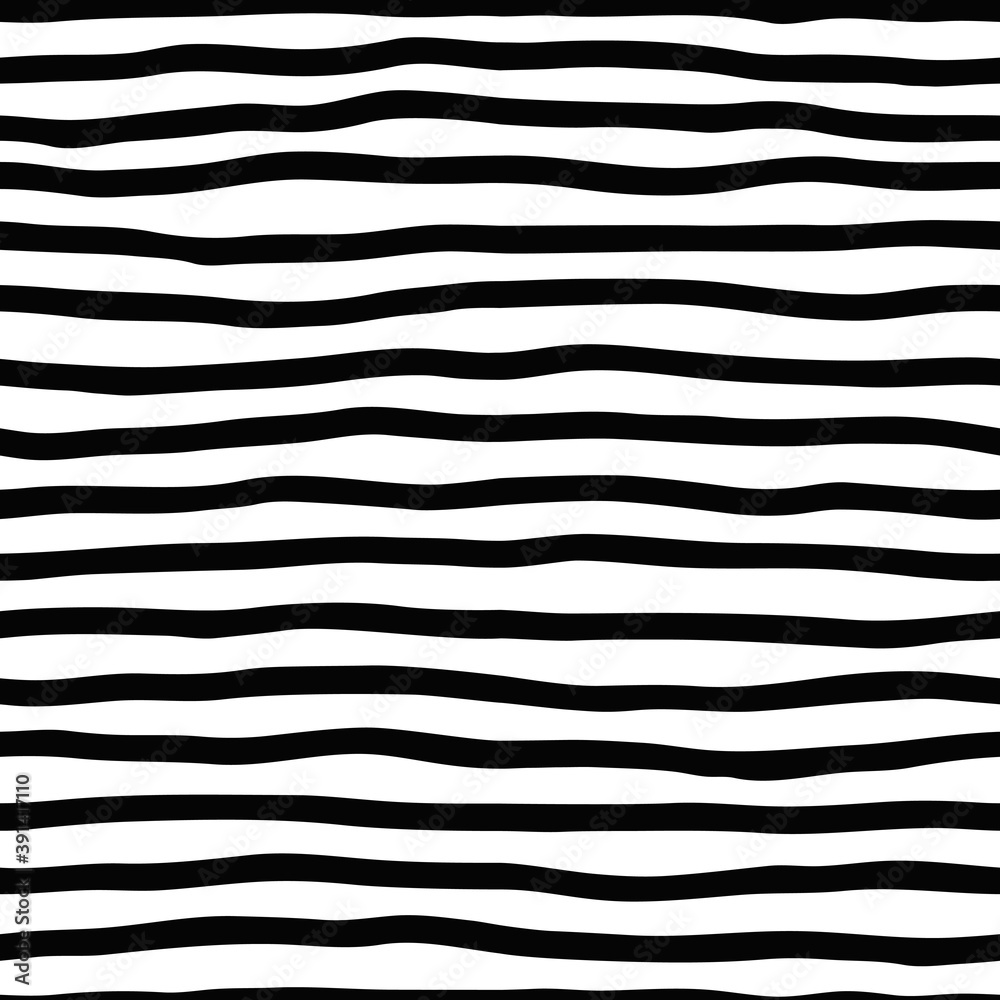 Horizontal curved lines, hand drawing. Minimalistic vector background, seamless pattern. Horizontal curved lines, hand drawing. Minimalistic vector background, seamless pattern.