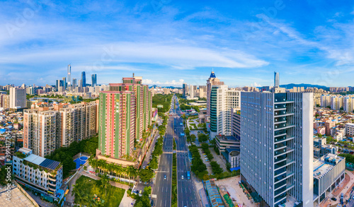 City Scenery of Dongguan City, Guangdong Province, China © Weiming