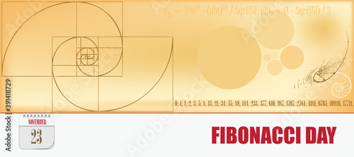 Postcard Fibonacci Day
