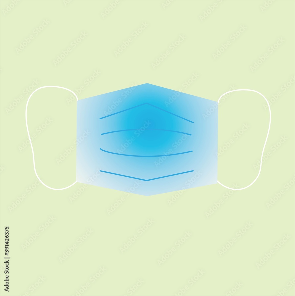 Protective antiviral medical face mask. Personal protective equipment against coronavirus. Protective antiviral medical face mask. Personal protective equipment against coronavirus.