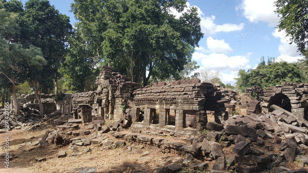 Cambodia.Banteay Chhmar temple is a commune (khum) in Thma Puok District in Banteay Meanchey province in northwest Cambodia. It is located 63 km north of Sisophon. 