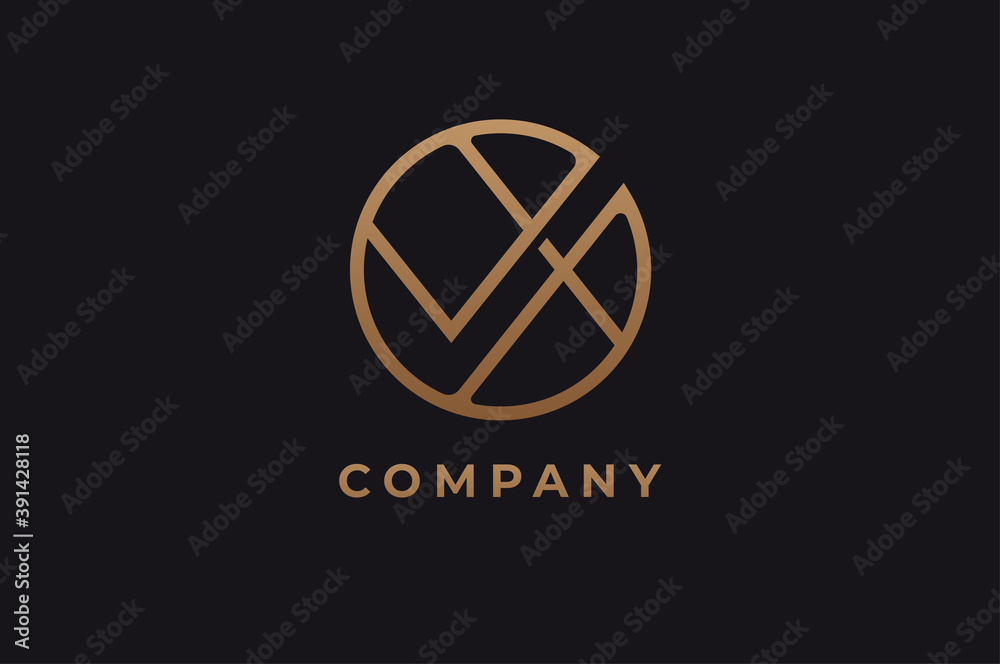 Abstract initial letter V and X logo,usable for branding and business logos, Flat Logo Design Template, vector illustration Abstract initial letter V and X logo,usable for branding and business logos, Flat Logo Design Template, vector illustration