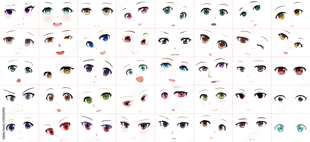 Anime Characters Without Eyebrows-demhanvico.com.vn
