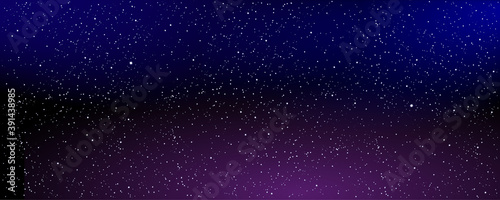 Astrology horizontal star universe background