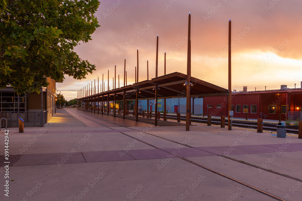 Naklejka premium Santa Fe Railyard, New Mexico
