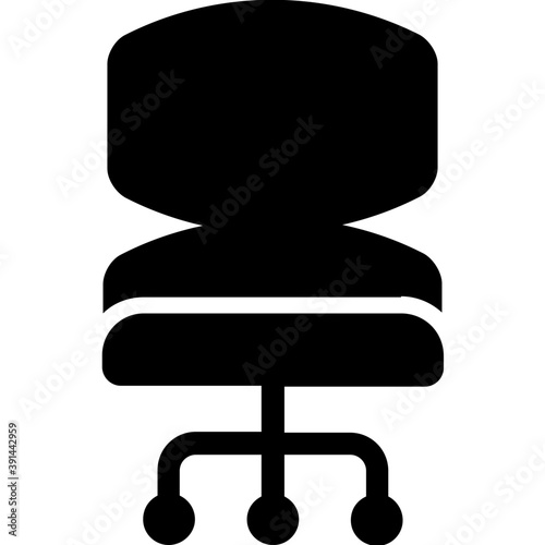 
A swivel chair for office interior
