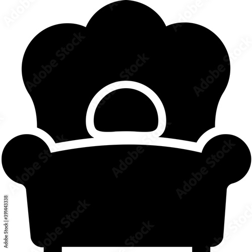 
A king size stylish bed 
