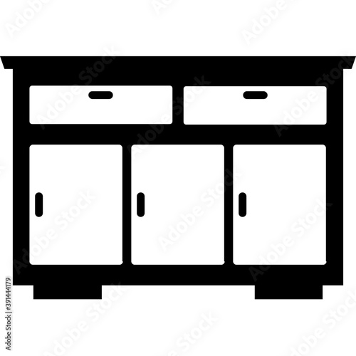 
A wooden beautiful drawers desk
