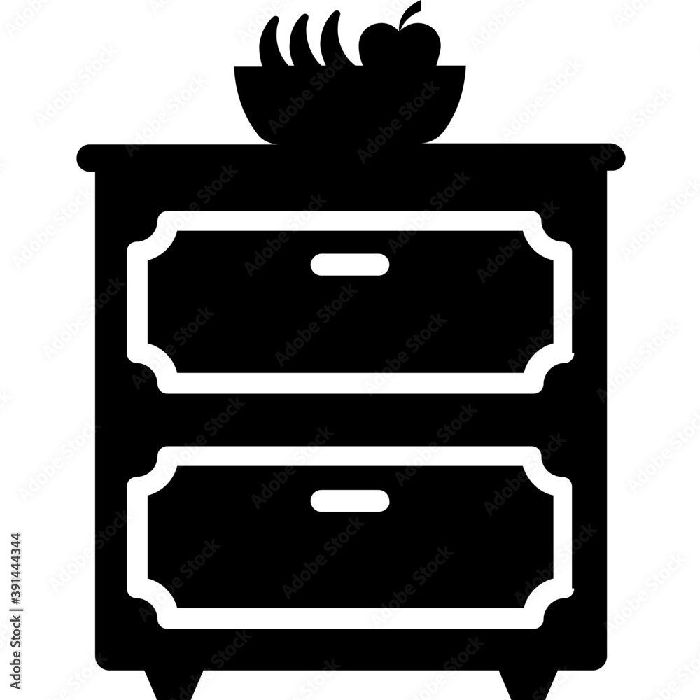 A drawer chester with decoration piece
A drawer chester with decoration piece