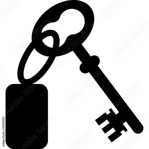
Couple of keys in a single keychain
