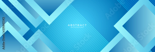 Blue banner background