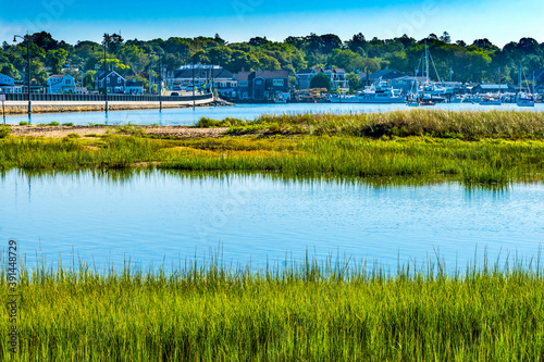 Sailboats Yachts Padanaram Harbor Dartmouth Massachusetts