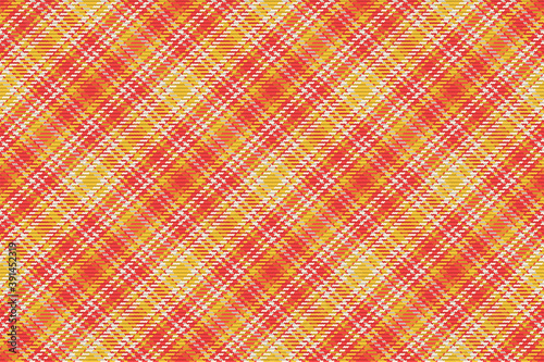 Seamless pattern of scottish tartan plaid. Repeatable background with check fabric texture. Vector backdrop striped textile print.