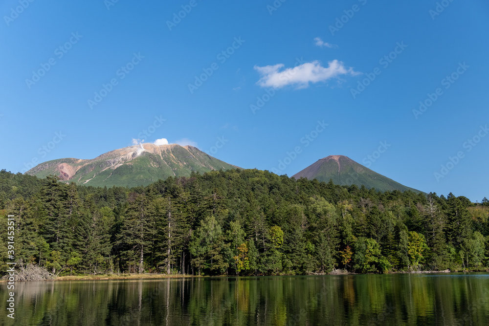 Lake Onnetoh at Akan National Park Lake Onnetoh at Akan National Park