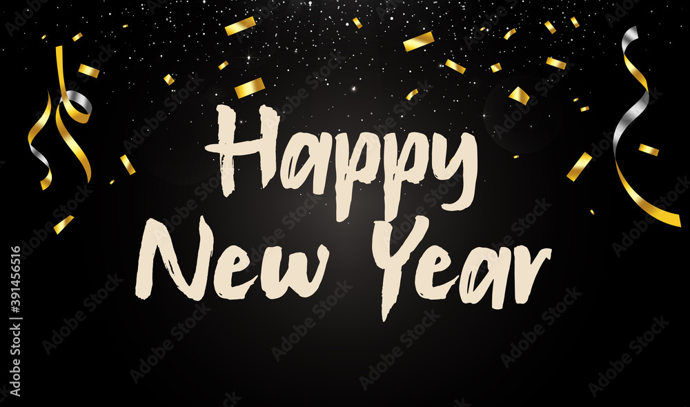 Lettering for fashionable cover designs for new year and Christmas holidays. Christmas invitation template with magic glitter movement. Lettering for fashionable cover designs for new year and Christmas holidays. Christmas invitation template with magic glitter movement.