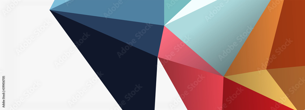 3d mosaic abstract backgrounds, low poly shape geometric design 3d mosaic abstract backgrounds, low poly shape geometric design