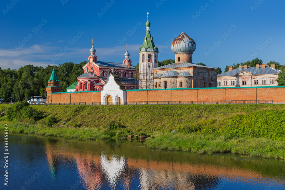 Staroladozhsky Nikolsky Monastery in the village of Staraya Ladoga - Leningrad region Russia