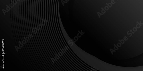 Black abstract presentation background