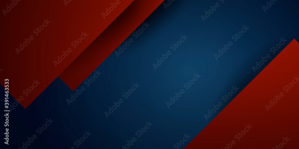 Blue red us america abstract background