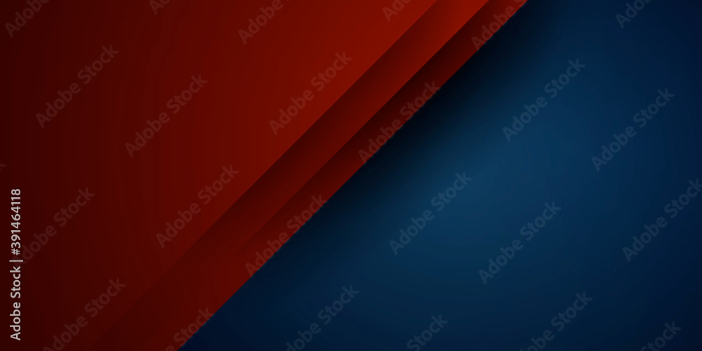 Abstract 3d dark blue background with a combination of luminous red overlap style graphic design element Abstract 3d dark blue background with a combination of luminous red overlap style graphic design element
