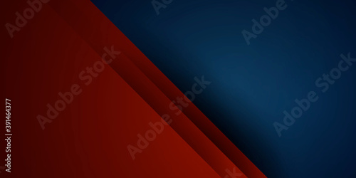 Blue red background with contrast color