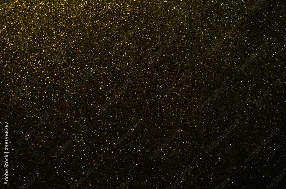 Magic sparkles stock photo, Defocused Gold Lights Over Dark Background, Abstract Backgrounds Magic sparkles stock photo, Defocused Gold Lights Over Dark Background, Abstract Backgrounds