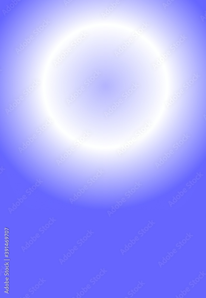 abstract blue background with a blurred radial spot