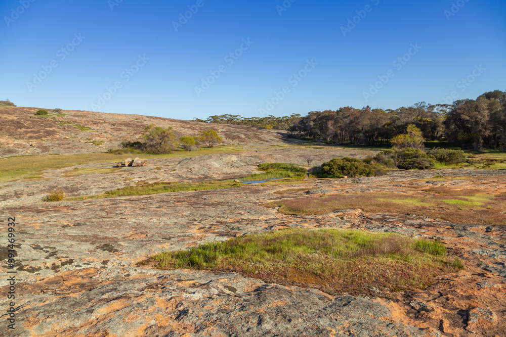 The Humps, a well known rock formation southeast of Hyden, Western Australia The Humps, a well known rock formation southeast of Hyden, Western Australia