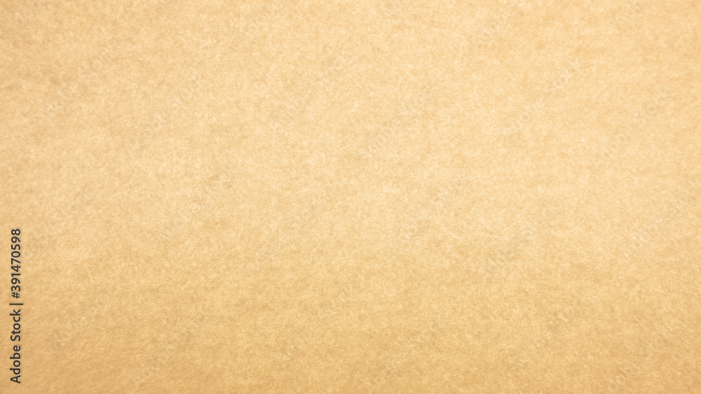 Yellowed paper texture. Yellow parchment for the whole background.