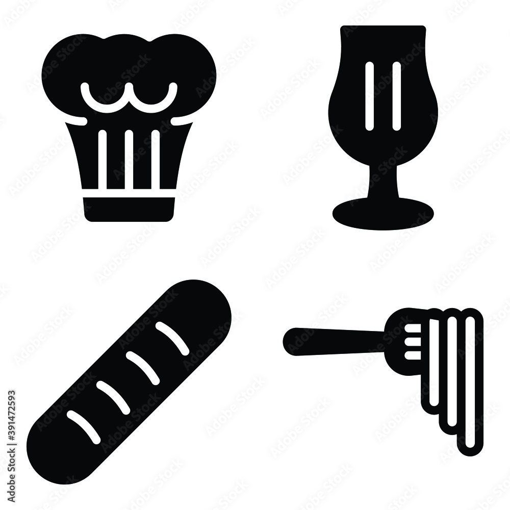 Set of Italian Food and Culture Elements
Set of Italian Food and Culture Elements