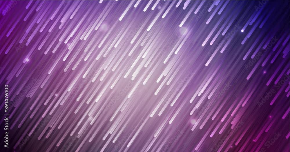 4K looping dark blue, red video footage with flat lines. Colorful shining lines in moving abstract style. Flicker for designers. 4096 x 2160, 30 fps.