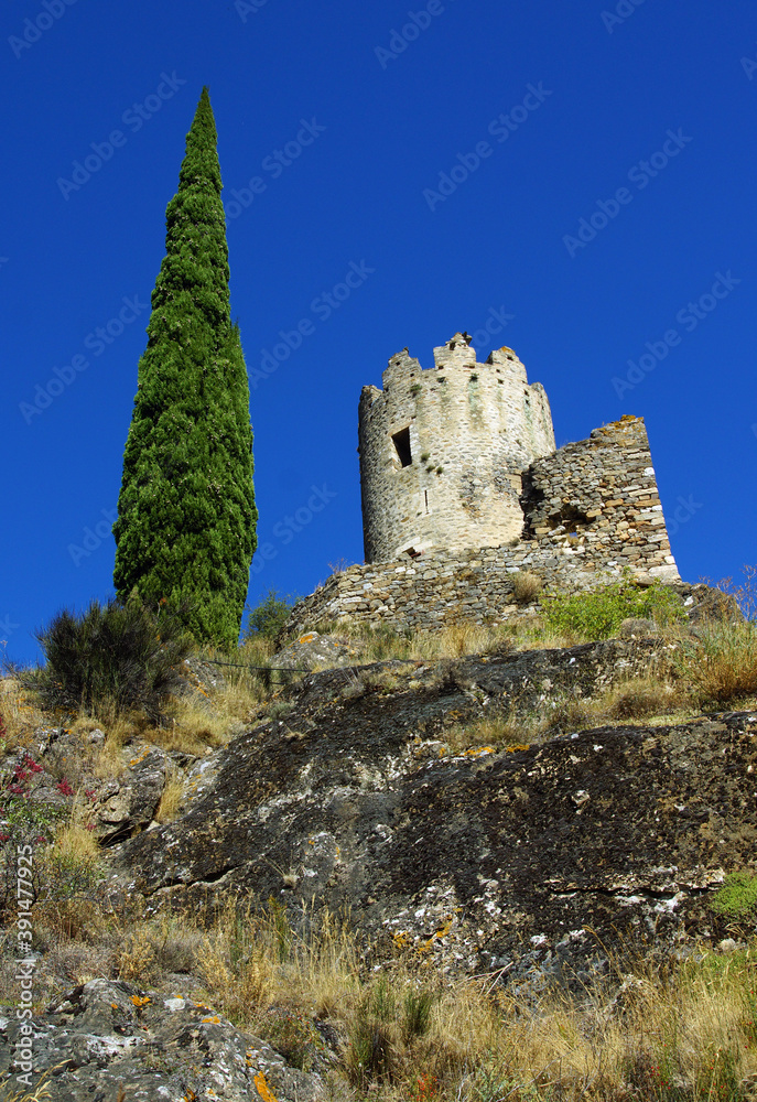 les quatre châteaux de Lastours