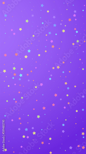 Wallpaper Mural Festive ravishing confetti. Celebration stars. Col Torontodigital.ca