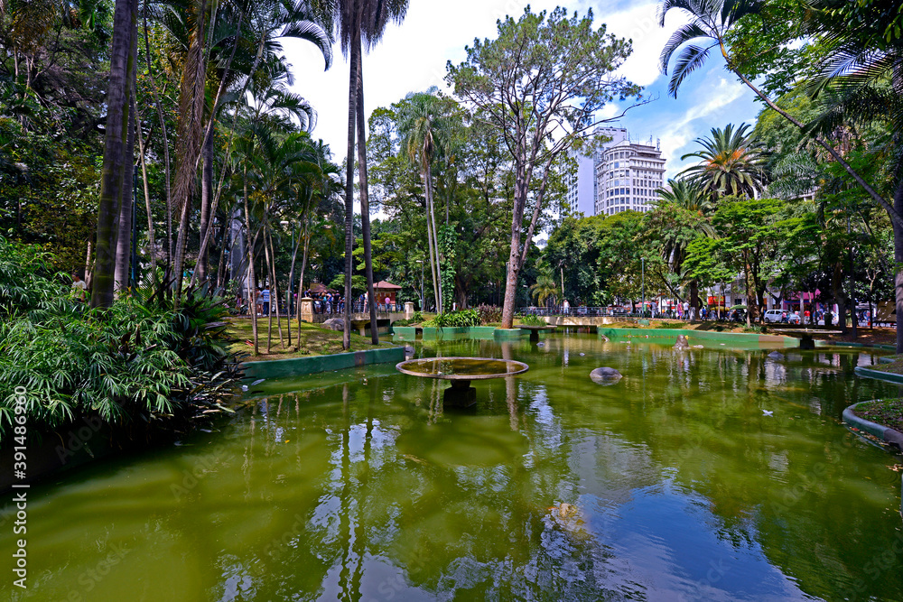 Fototapeta premium Praça da Republica, Sao Paulo. Brasil