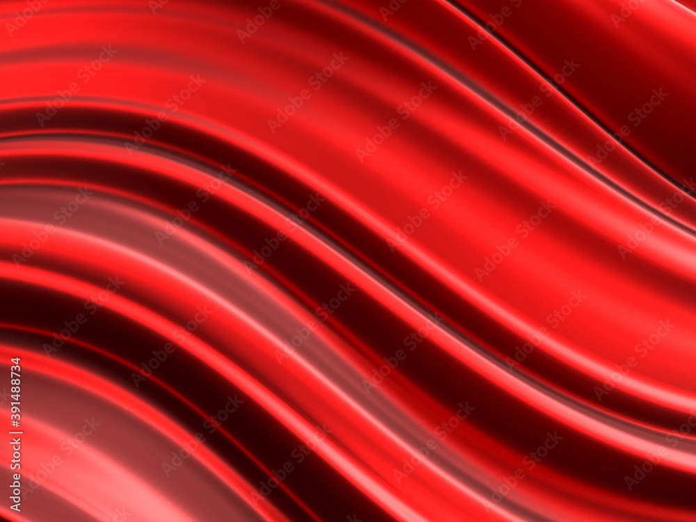Red smooth waves. Luxury abstract background Red smooth waves. Luxury abstract background