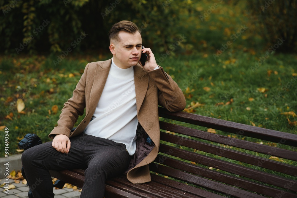 Portrait of an handsome businessman Portrait of an handsome businessman