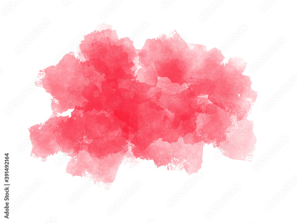 Beautiful abstract splash red watercolor on white background. The concept for Christmas, wedding, valentine. Beautiful abstract splash red watercolor on white background. The concept for Christmas, wedding, valentine.