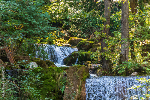 Vrelo river waterfall in Perucac village inSerbia photo