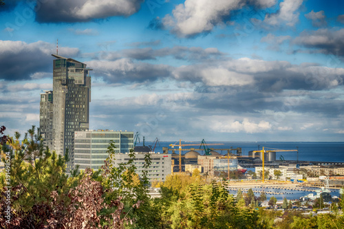 Krajobraz Gdyni Sea Towers 
