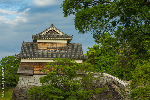 日本 熊本県熊本市、熊本城の戌亥櫓
