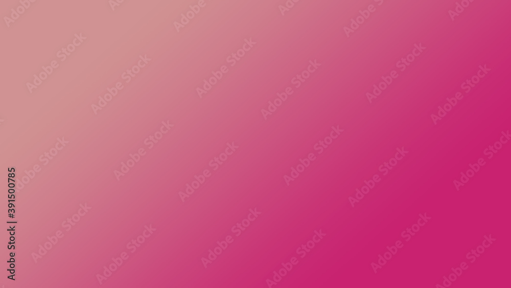 Abstract rich pink and pastel pink blurred gradient background with illumination. Another corner. Illustration.