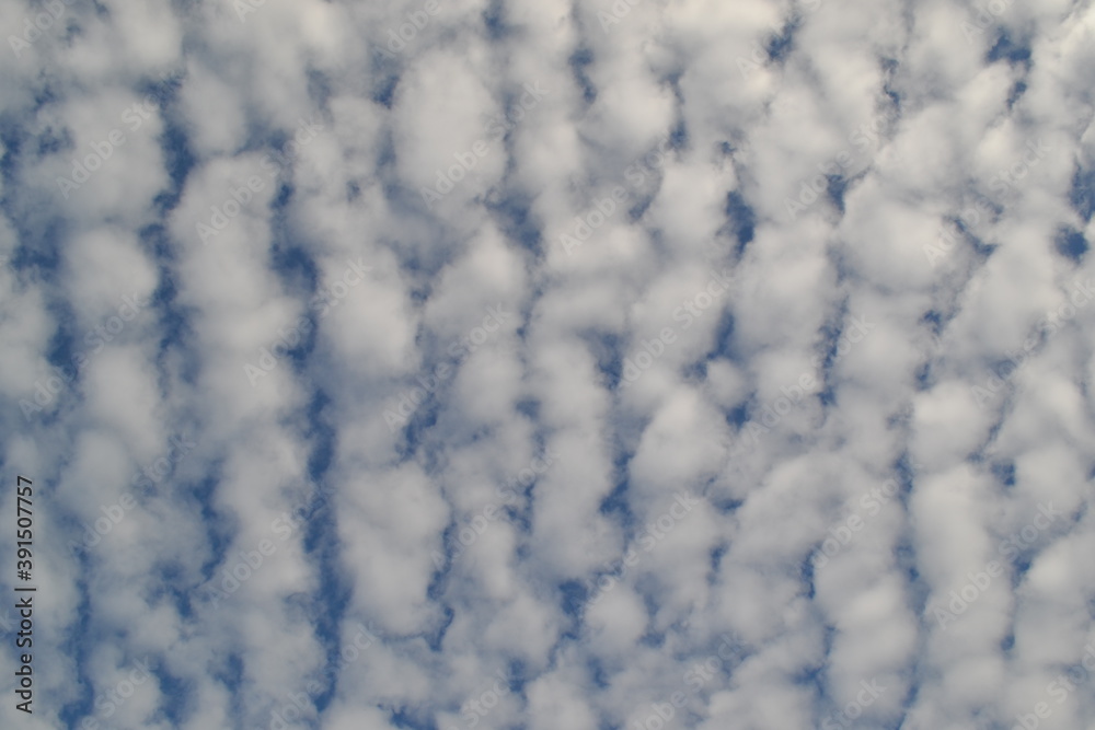 fluffy white cotton wool clouds