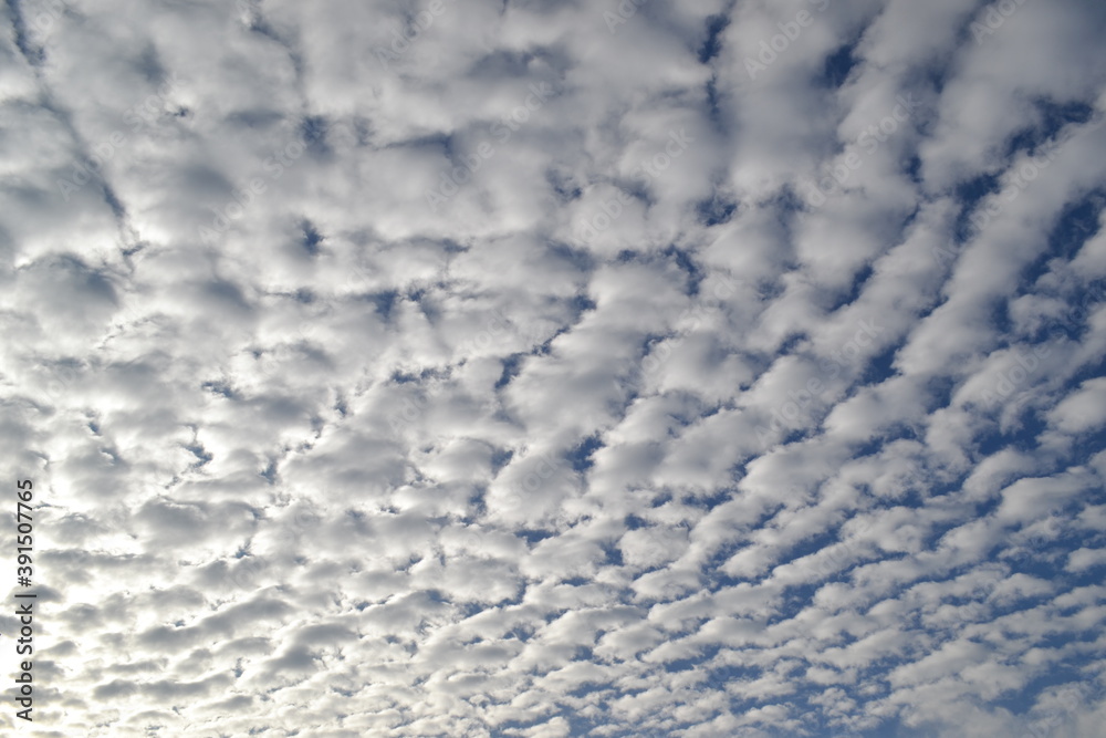 fluffy white cotton wool clouds