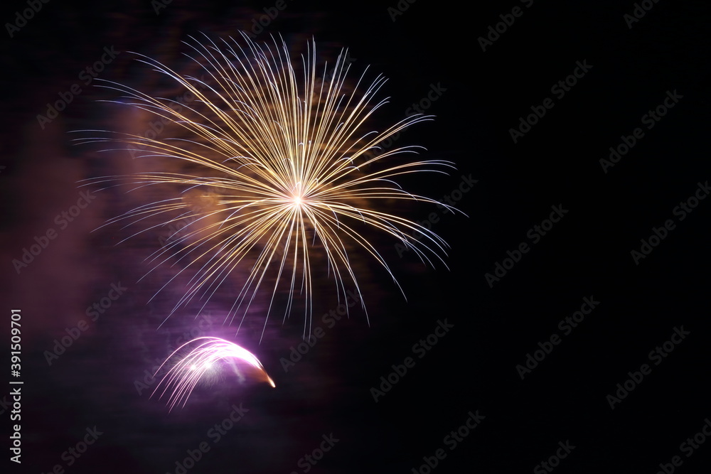 fireworks in the sky fireworks in the sky