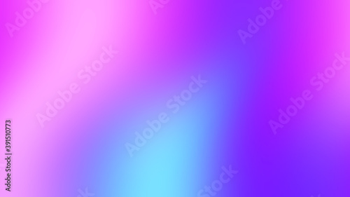 Tableau sur toile Beautiful holographic multi-coloured gradient background for web design and mode
