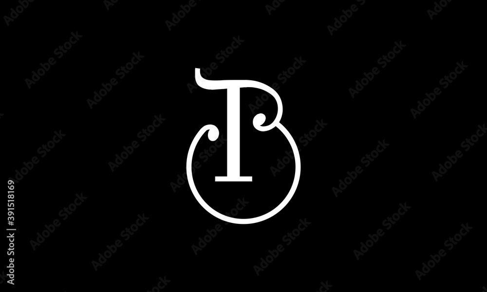 Luxury monogram letter B Business Logo Luxury monogram letter B Business Logo