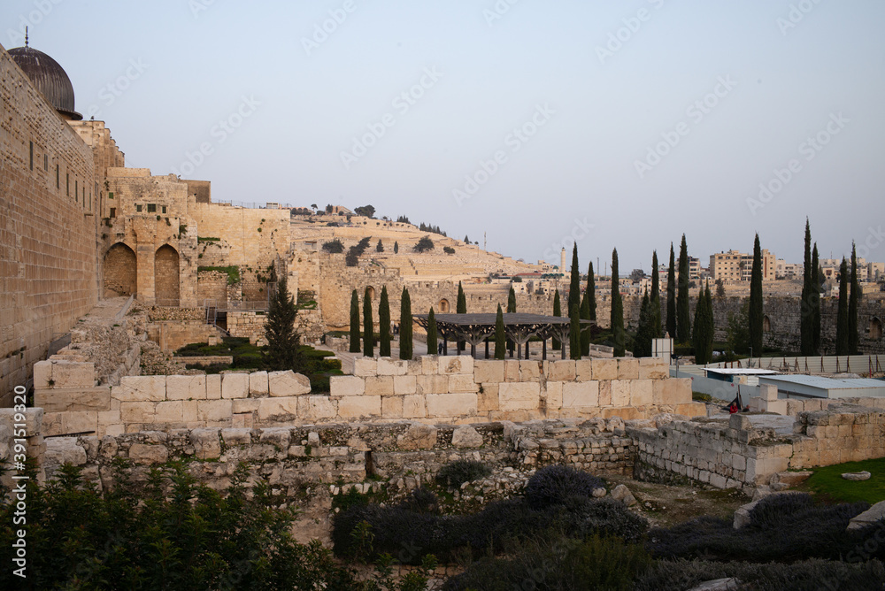 Fototapeta premium Mount of Olives in Jerusalem